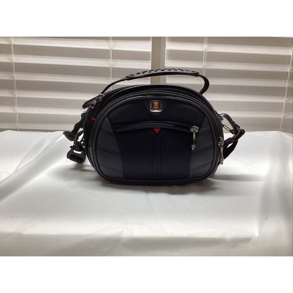 Swiss Gear Wenger The Sherpa Small Padded Camera Bag With Strap Black